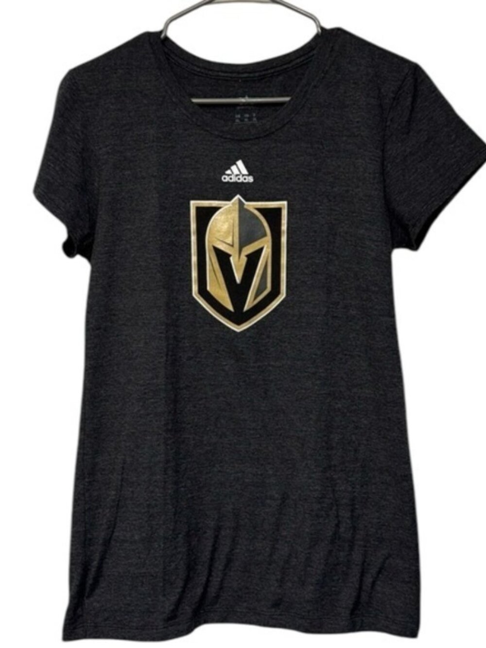 Adidas NHL Vegas Golden Knights VGK Hockey Gray Shirt Size XL EUC #SP-017